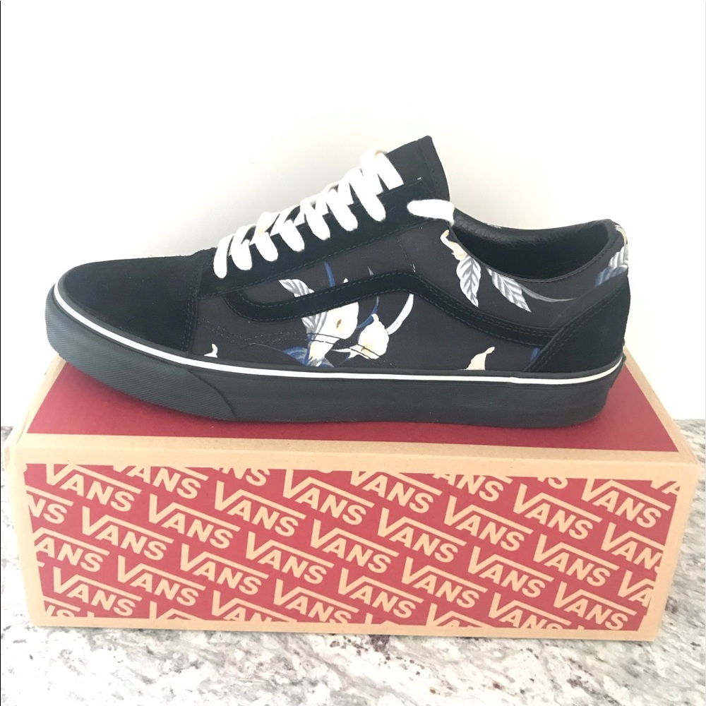 Vans X J Crew Floral Sneakers